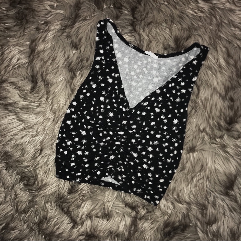 Flowery Crop Top